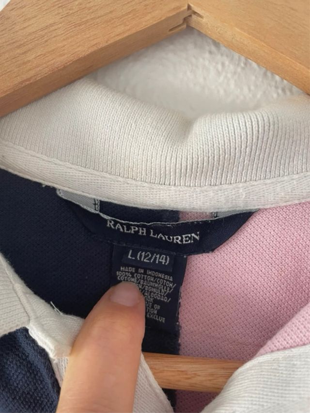 Polo niña Ralph Lauren multicolor