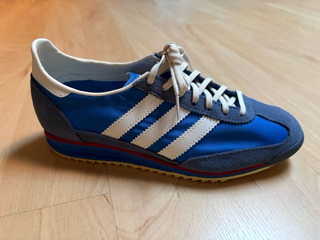 Zapatillas Adidas Azul y Blanco