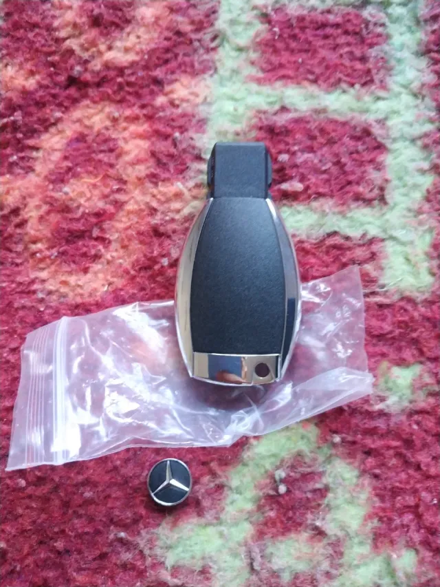 Fondello per chiave Mercedes senza placca elettronica