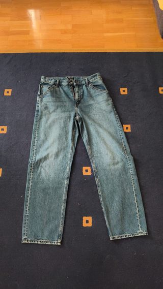 Vaqueros Uniqlo Wide Leg Hombre