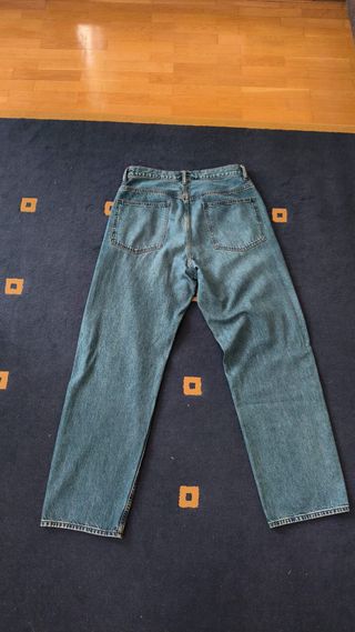Vaqueros Uniqlo Wide Leg Hombre