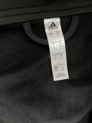 Sudadera Adidas Negra - Talla S