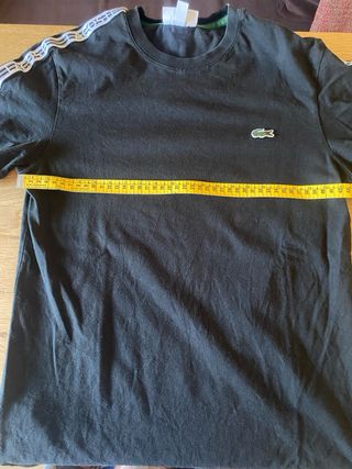 Camiseta Lacoste Negra Talla M