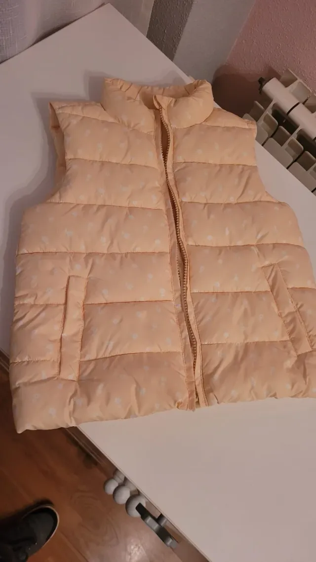 Chaleco acolchado niña talla 7