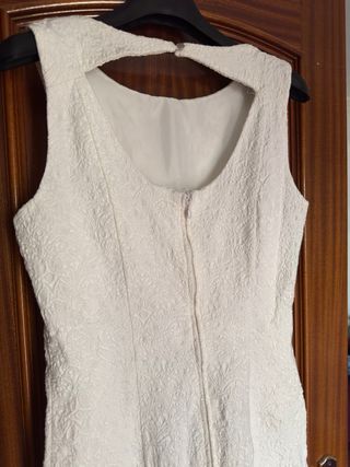 Vestido H&M blanco