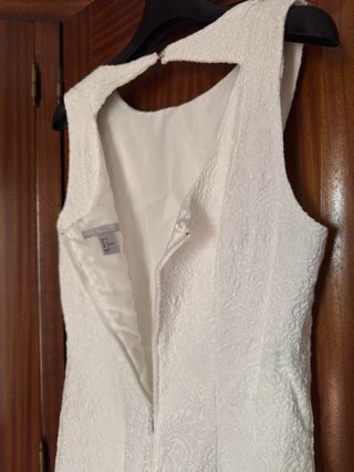 Vestido H&M blanco