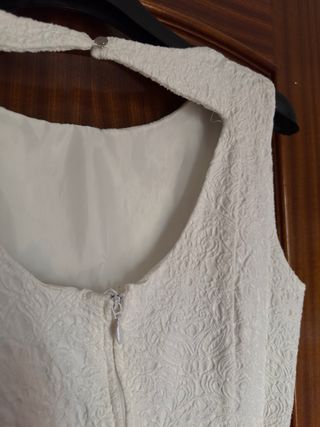 Vestido H&M blanco