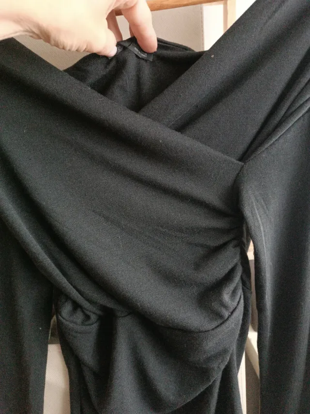 Camiseta Zara Negra Talla S Sin Estrenar