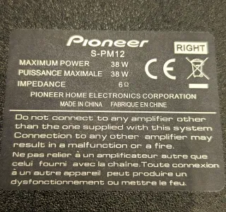 Altavoces Pioneer X-PM12
