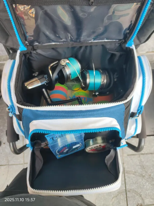 Equipo pesca surf casting completo