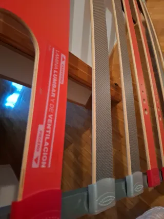 Somier 105cm Metal y Madera