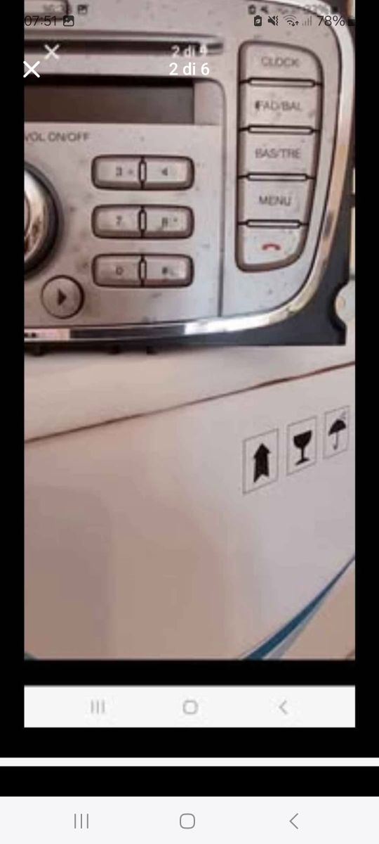 Stereo  Ford  per Mondeo, Focus, C-Max..