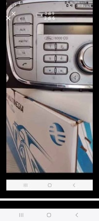 Stereo Ford per Mondeo, Focus, C-Max..