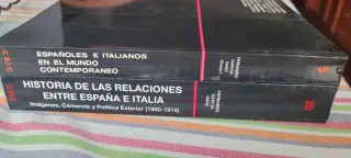 Lote 2 libros Fernando García Sanz. CSIC HISTORIA