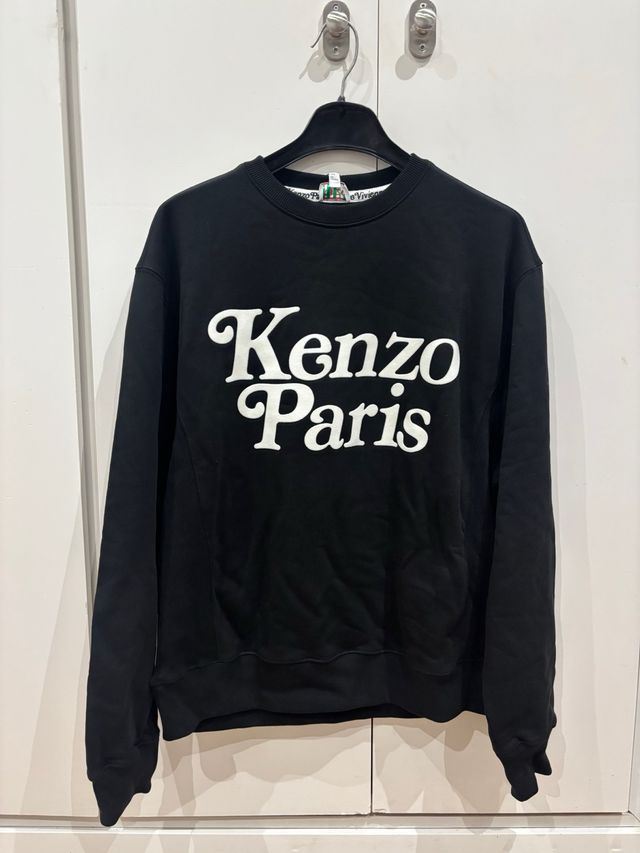 Sudadera Kenzo Paris Negra Nueva con Etiqueta