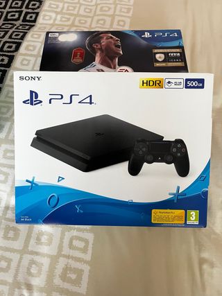 Sony PS4 500GB Negra FIFA 18+wii