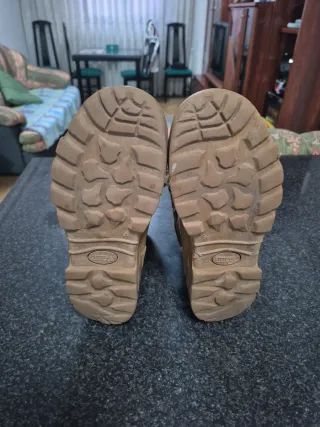 Botas militares Gore-Tex beige/marrón