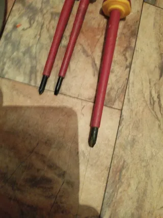 Lote herramientas electricista