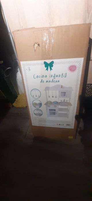 Cocina Infantil de Madera Nueva