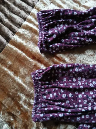 Vestido manga larga estampado flores Pull&Bear