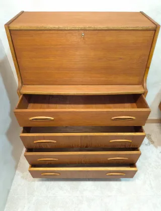 Escritorio - bureau de teca Jentique