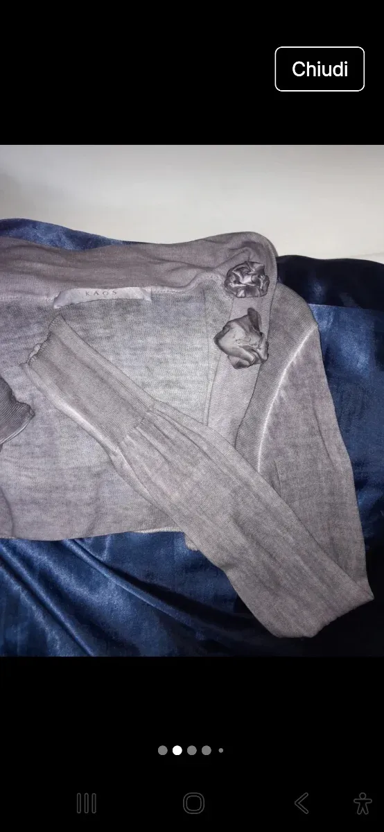 Coprispalle in cotone taglia unica