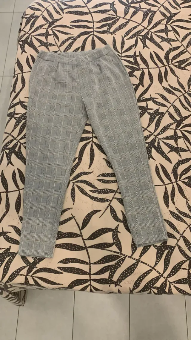 Pantalón de vestir a cuadros