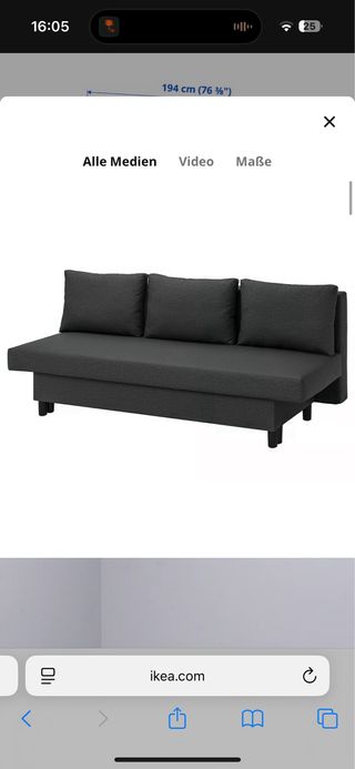 Sofá Cama Ikea Alvdalen