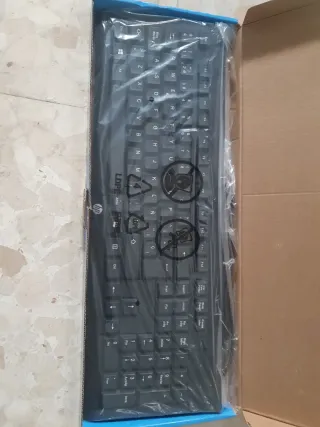 Teclado HP K1500 Negro