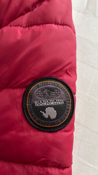 Chaqueta Napapijri Plumón Rojo-Granate Nueva