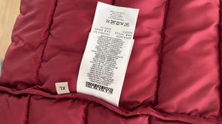 Chaqueta Napapijri Plumón Rojo-Granate Nueva