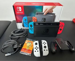 Nintendo Switch Completa Azul/Rojo
