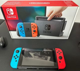 Nintendo Switch Completa Azul/Rojo