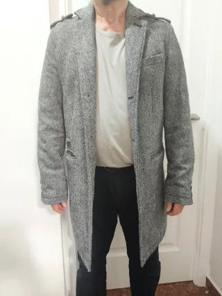 Abrigo gris hombre Easy Wear