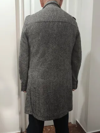 Abrigo gris hombre Easy Wear