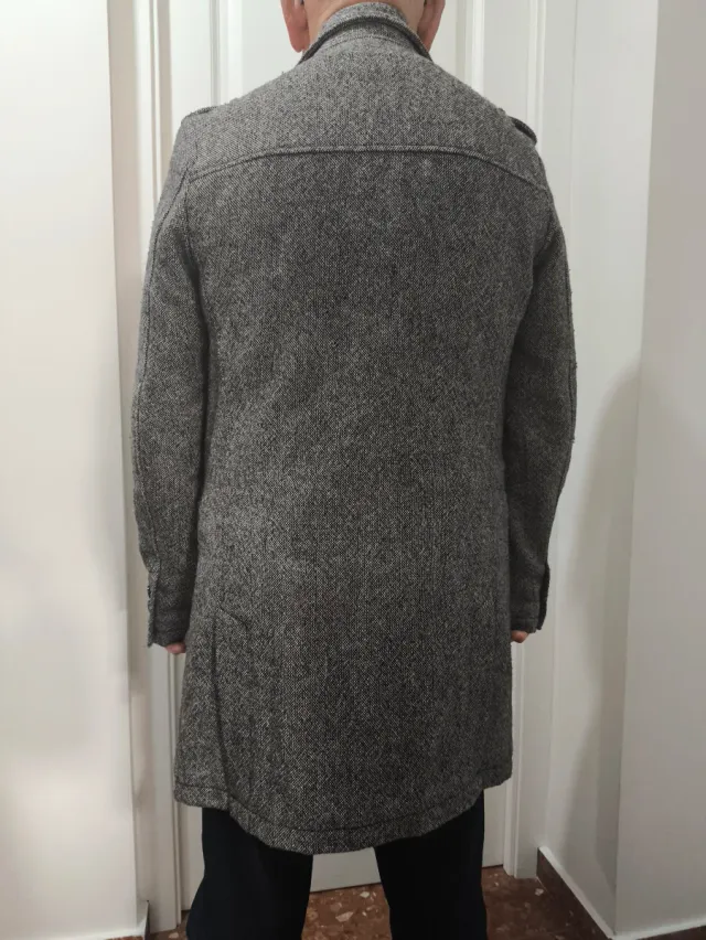 Abrigo gris hombre Easy Wear