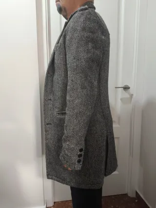 Abrigo gris hombre Easy Wear