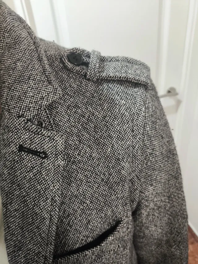 Abrigo gris hombre Easy Wear