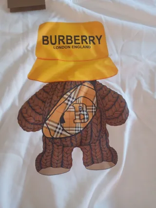 Sudadera Burberry Oso con Gorro Talla S
