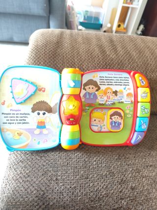 Libro interactivo primeras canciones para bebes +6