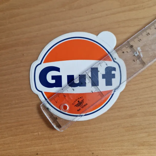 Pegatina Vintage Original Gulf