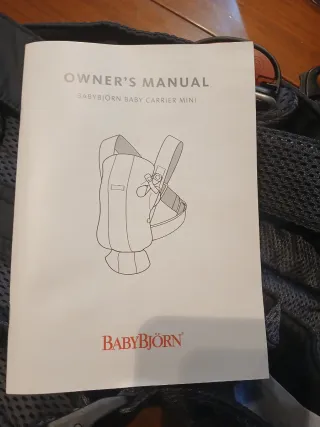 Mochila Portabebés BabyBjörn Mini Airy Mesh