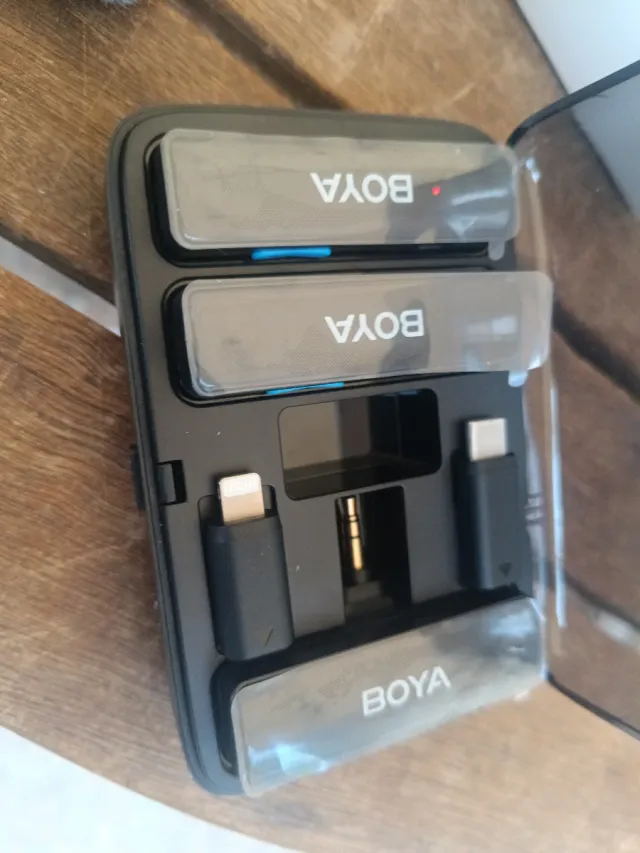 Micrófono Inalámbrico BOYA BOYALINK Solapa