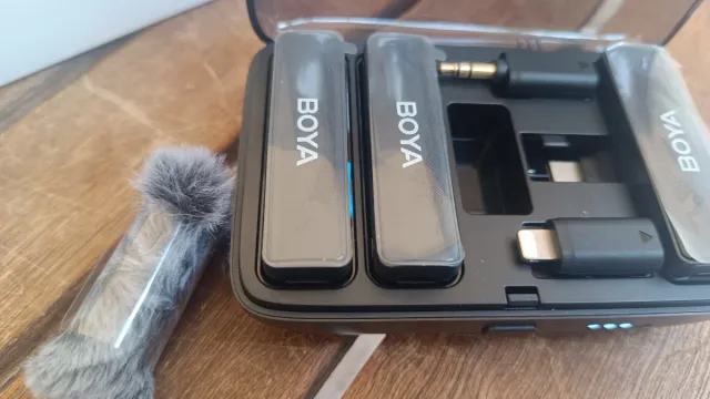 Micrófono Inalámbrico BOYA BOYALINK Solapa