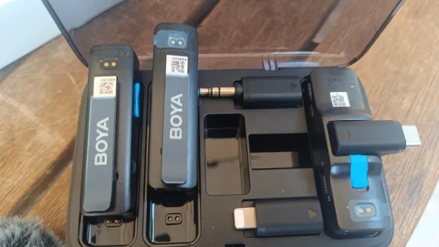 Micrófono Inalámbrico BOYA BOYALINK Solapa