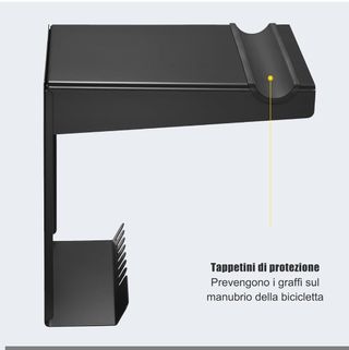 Supporto da parete per bicicletta