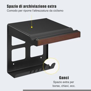 Supporto da parete per bicicletta