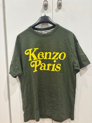 Camiseta Kenzo Paris Verde Talla M Nueva