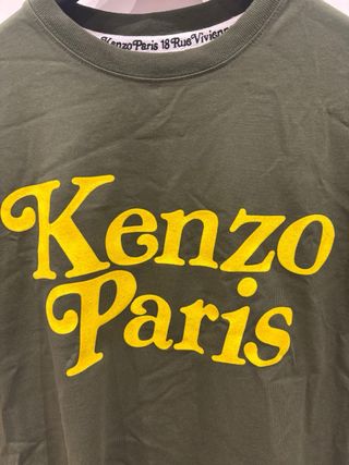Camiseta Kenzo Paris Verde Talla M Nueva