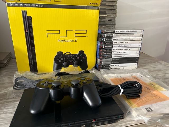 PlayStation 2 Negra + 13 Juegos